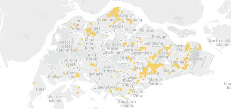 Locations of OOJ charges