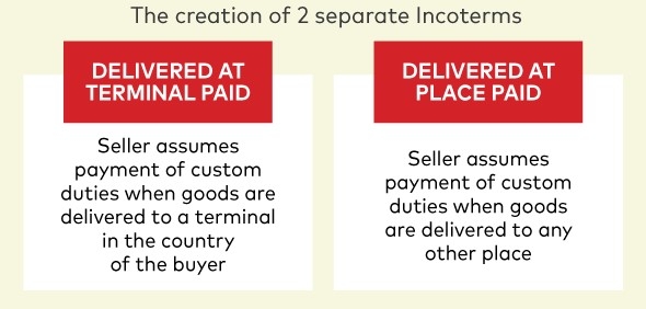 2 Incoterms based in DDP