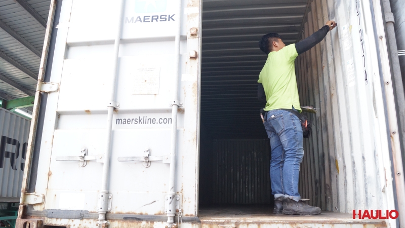 Surveying the Container Interior