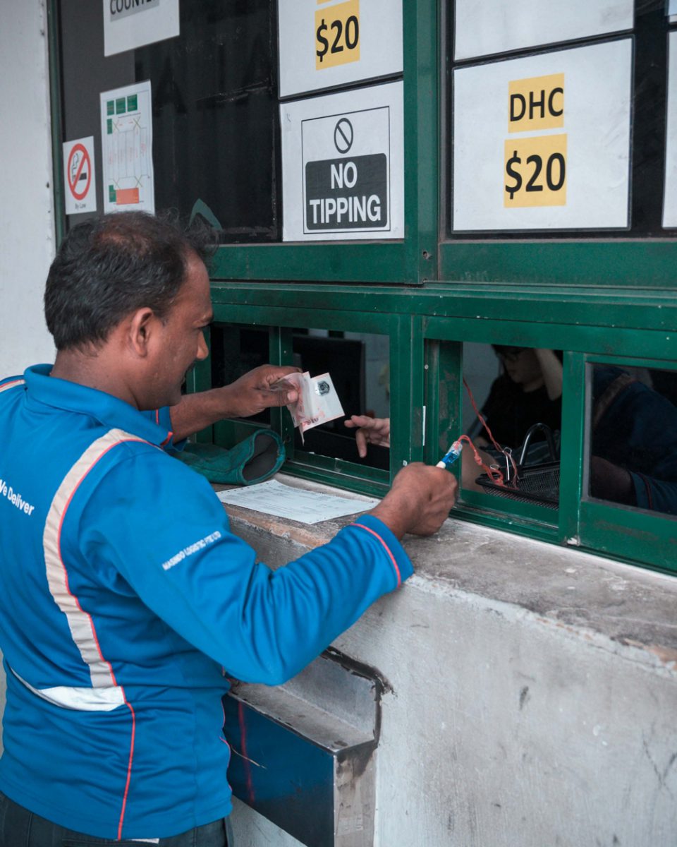 Container Depot Counter