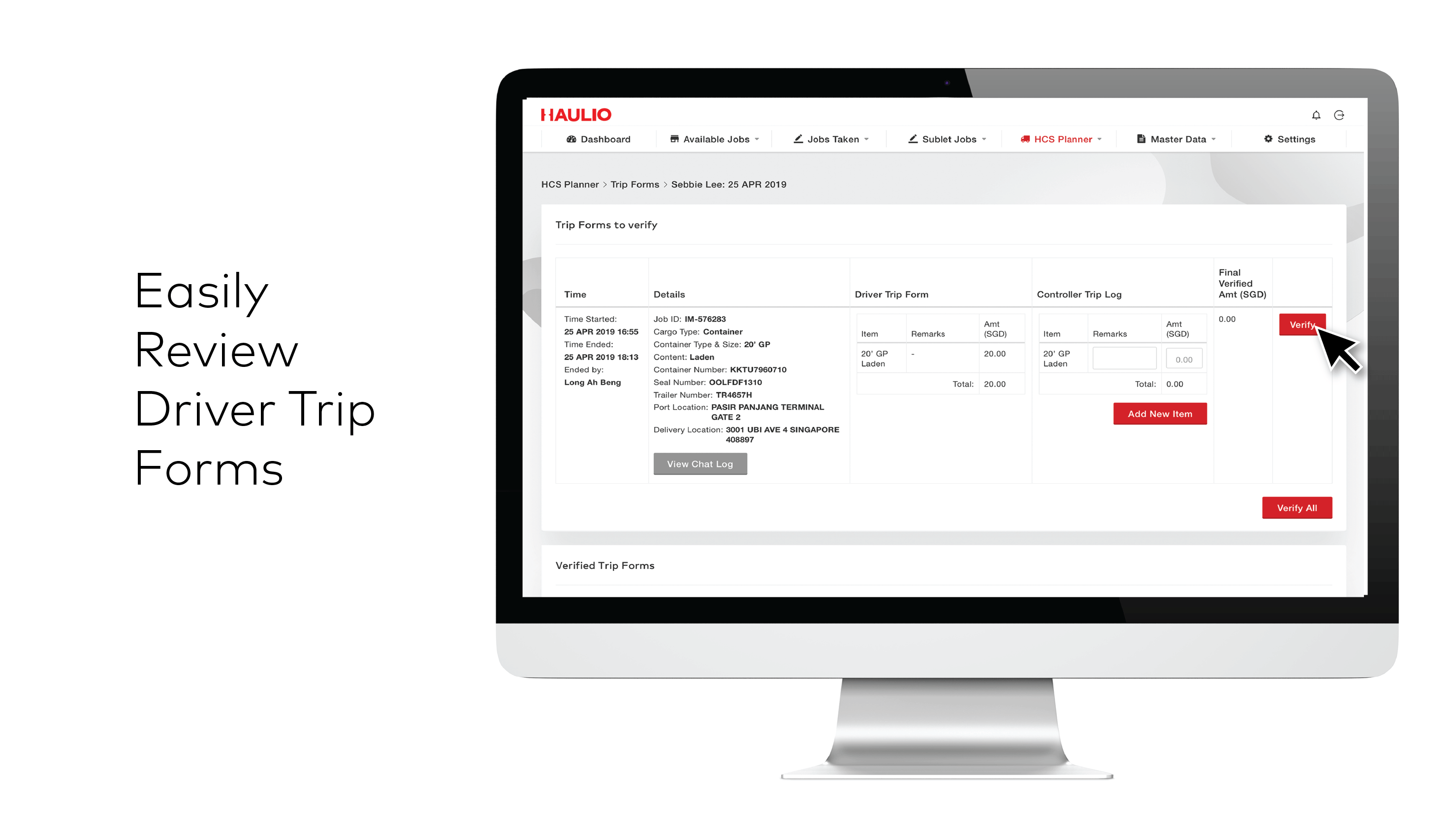 HOP Trip Forms
