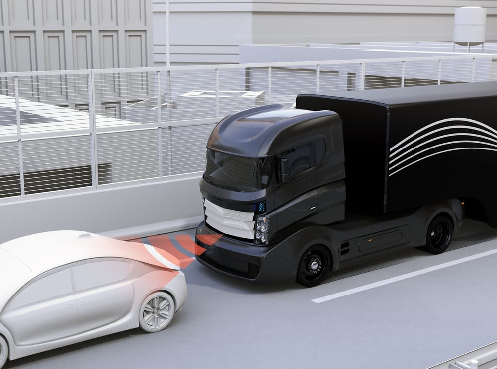 Autonomous Self Driving Truck