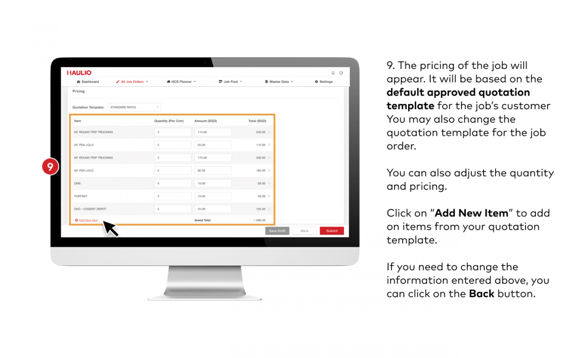 HOPE Job Creation - Pricing